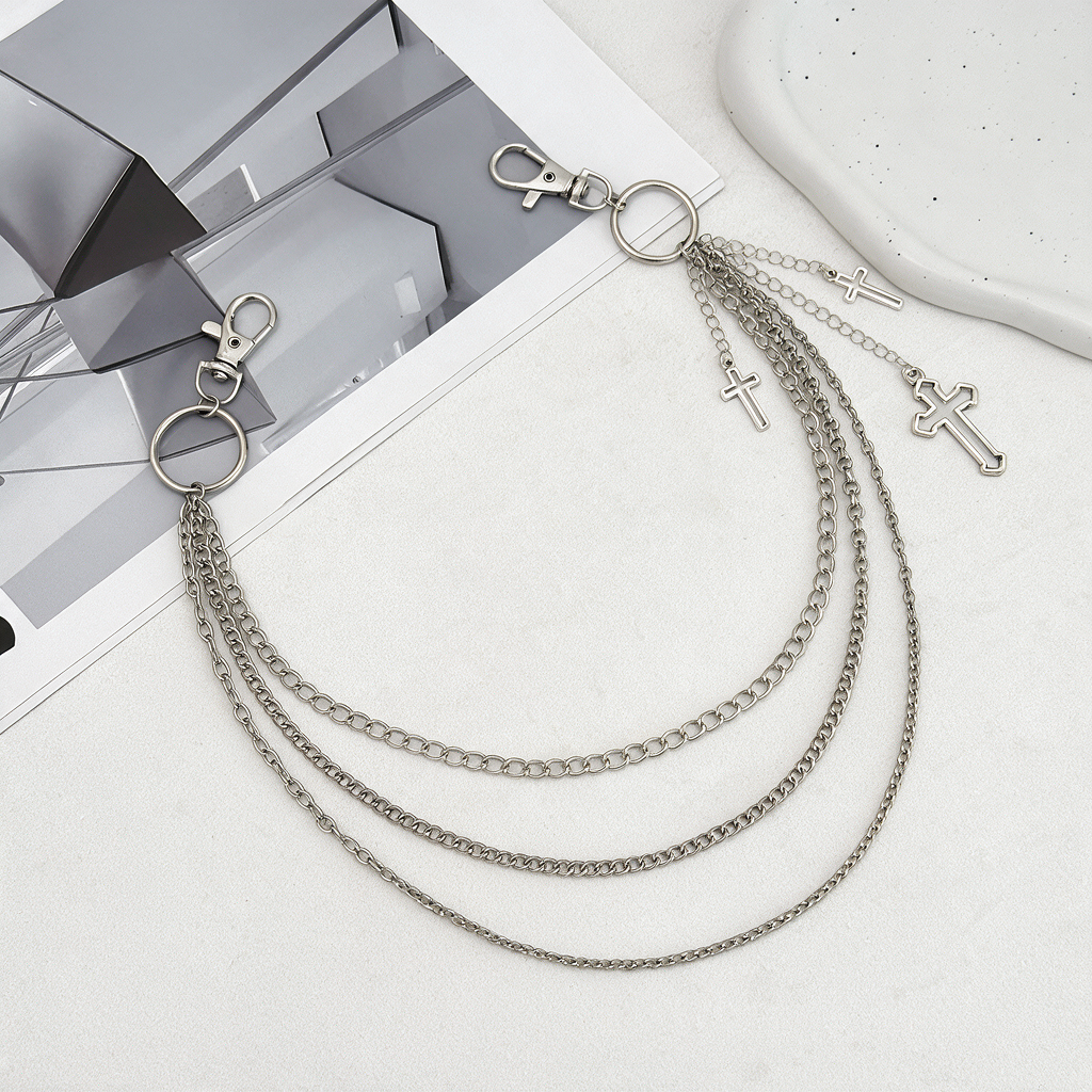 The Star & Cross - Pocket Chain