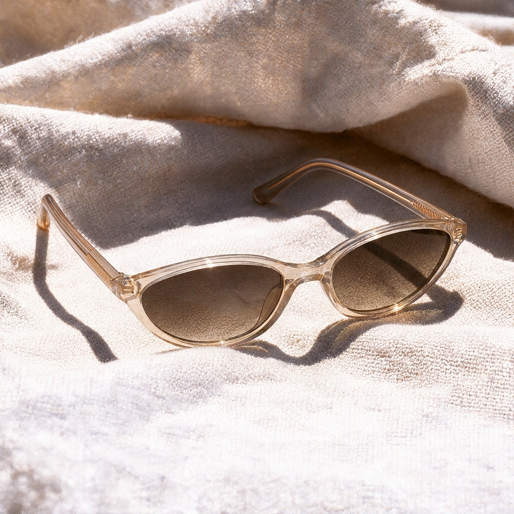 The Glass - Clear Retro Sunglasses