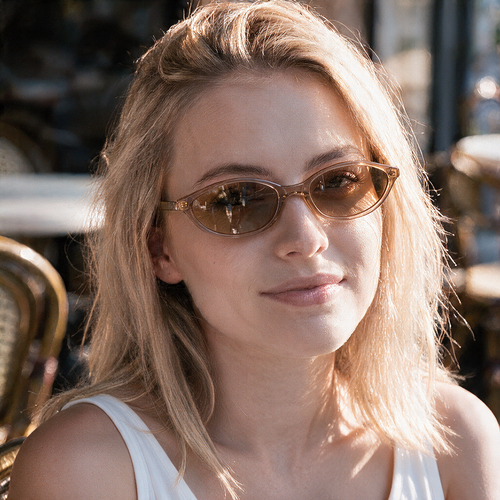 The Glass - Clear Retro Sunglasses