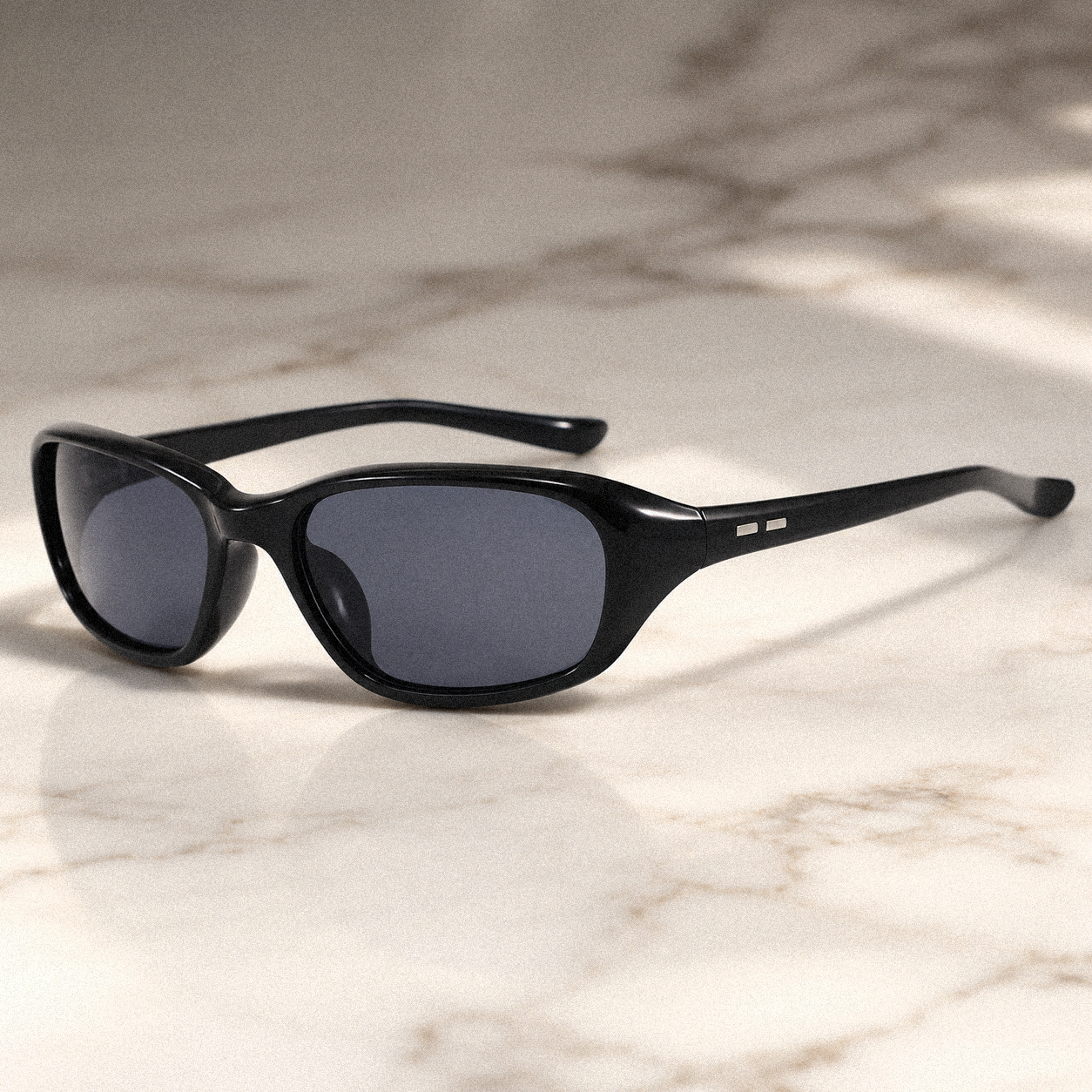 The Y2K Wraparound - Rectangle Sunglasses