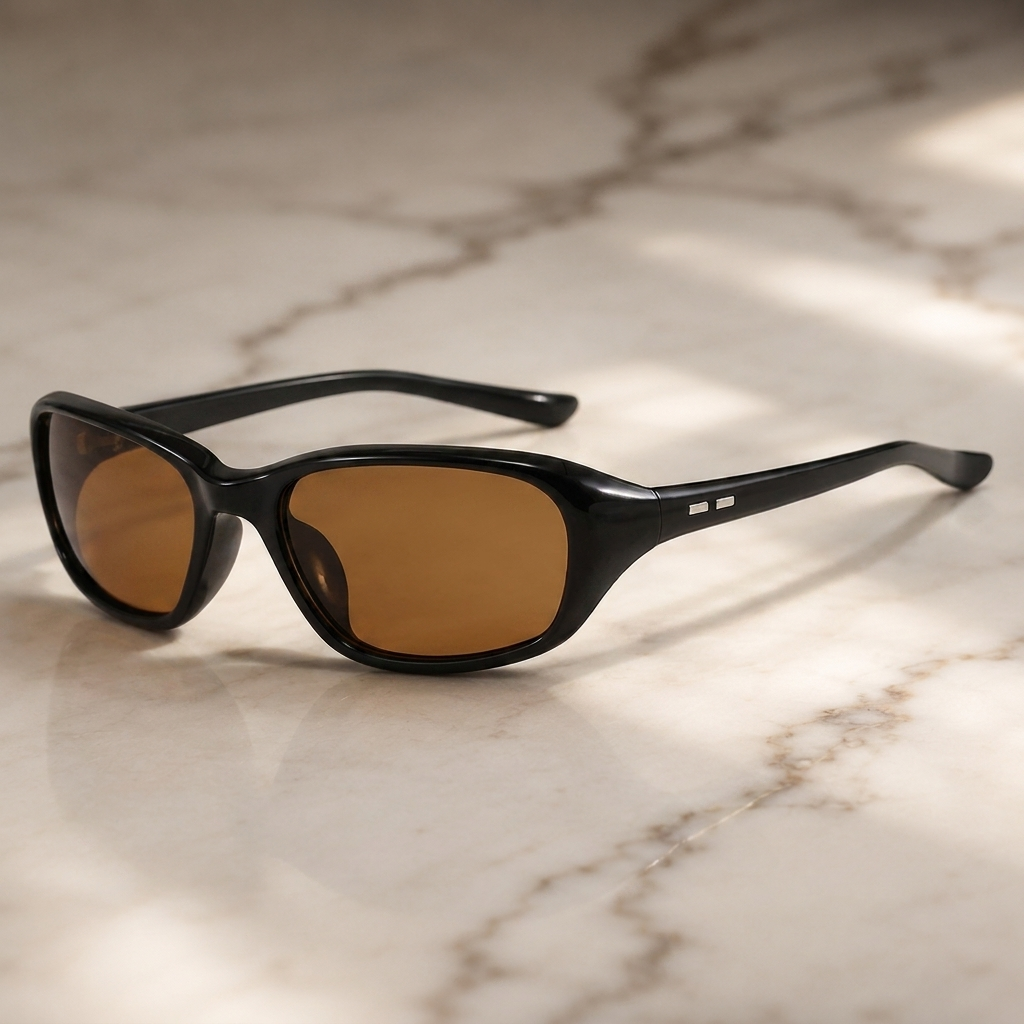 The Y2K Wraparound - Retro Rectangle Sunglasses