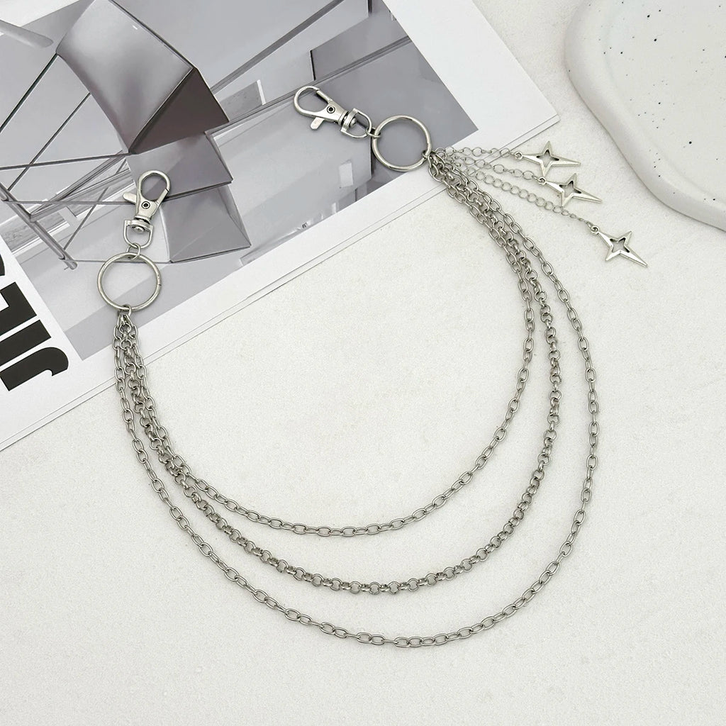 The Star & Cross - Pocket Chain