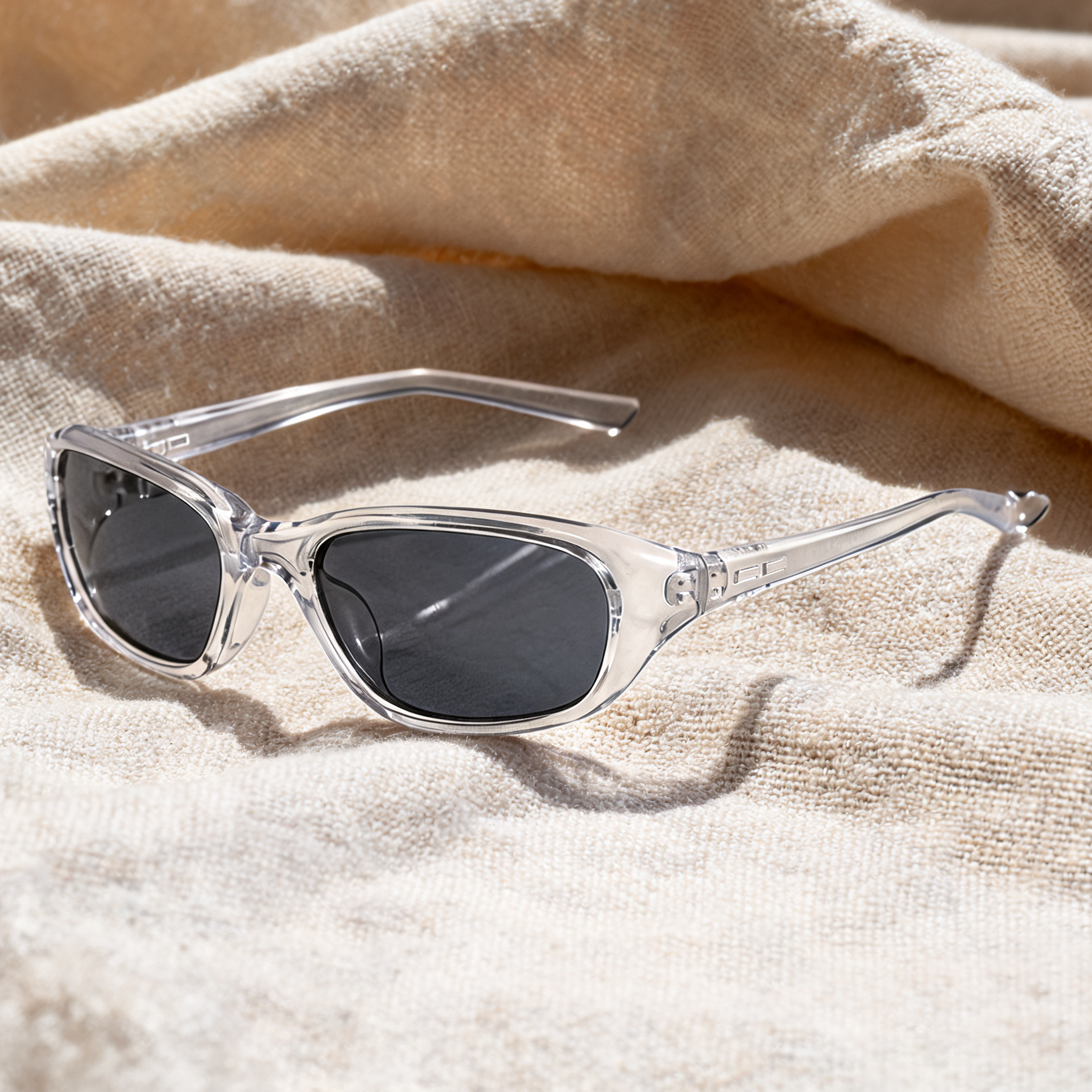 The Y2K Wraparound - Rectangle Sunglasses